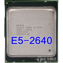 I7-8700K 인텔 제온 E52640 E5 15M 캐시 2.50 GHz 7.20 GT/s 프로세서 CPU, 한개옵션0