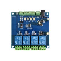 ModbusRTU 릴레이 모듈 스위치 입력/출력 RS485 TTL 1/2/4/8, 04 ModbusRtu 4way