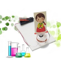 인사하는 전자석 인형 만들기 DIY 1인용 키트 전자기력 유치원 과학 전류 와 자기장 실험 초등 학교 과학 패키지 단체 학습 준비물 방과후 실습