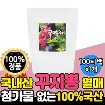 국내산 꾸찌봉 차 국산 꾸지뽕 꾸찌뽕 구찌뽕 열매 티백 고급 추출물 나무 카페인없는 차 국산 꾸지뽕 차 물대신 먹을 수 있는 마실 수 있는 1개 100티백 탕비실 사무실 부모님