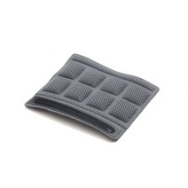 리코브 헬멧 범용 헬멧 턱 패드 폼 스폰지 스트랩 나일론 교체 라이닝 쿠션 매트 스포츠 오토바이 자전거, 12 Dark Grey 4pcs