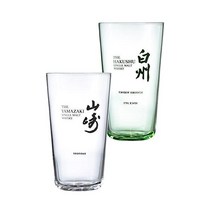 산토리 야마자키 하쿠슈 하이볼잔 텀블러 세트 340ml 이자까야 싱글몰트 위스키잔, 1개