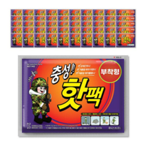 충성 핫팩 부착형 소형 50g, 80개