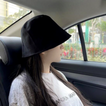 가치온 여성 숏챙 버킷햇