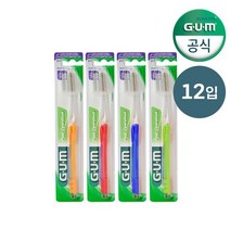 GUM 검 치과 수술 잇몸 부드러운 초미세모 칫솔 317 12개입