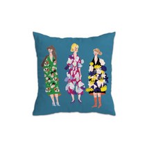 레트로 쿠션커버