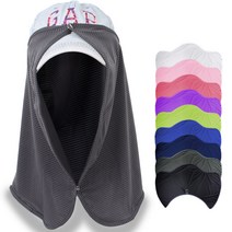 노스캐디 국산 아이스 쿨 얼굴 햇빛가리개, 그레이