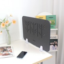 고야 블랙홀 책상 파티션 독서실 칸막이 데스크 가림막 (600), 블랙홀(기본받침대)