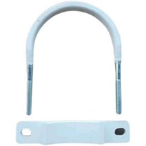 절연유볼트 작업공구 수공구 절연U볼트 절연볼트, U자형 카드 흰색 폴리우레탄 150 모델, 1개