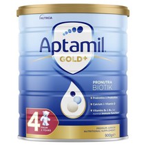 압타밀 Aptamil 골드+ 4 주니어 뉴트리셔널 서플먼트 밀크 드링크 만2살부터 900g
