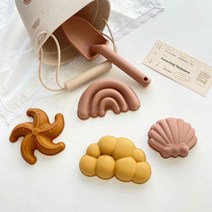 로앤제이 KC인증 당일발송 실리콘 모래놀이 세트 실내 장난감 모래 흙놀이 목욕놀이 삽 틀, 모래놀이(고양이)