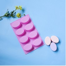 레진아트 캔들 비누 석고 몰드 만들기 수제비누재료, 1개, 2기본비누몰드-타원