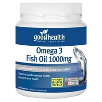 [뉴질랜드 오메가3] 굿헬스 오메가3 피쉬오일 1000mg 400캡슐 1개