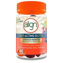 얼라인 어드밴스드 프리바이오틱 Prebiotics 서플리먼트 패스트 액팅 바이오틱 46구미