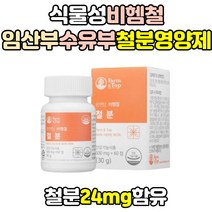 유산균 철분제 추천 철분이많은 음식 혈액생성 캡슐 비헴철 철분 흡수 영양제 보충제 부족 증상 복용법 임산부 임신 초기 출산후 수유부 선물 여성 식약처인증 산후 중기 전 청소년 효능