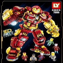 중국레고호환 LY76066 대형 아이언맨 헐크버스터 2008pcs, F