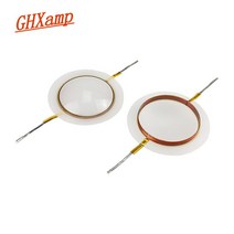 스피커 블루투스 미니 우퍼 GHXAMP 44.4mm B amp C DE250-8 DE160-8 트레블 보이스 코일 밀크 화이트 필름 44.5 코어 구리 클래드 알루미늄 수리