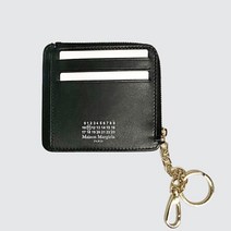 [메종마틴마르지엘라] [명품]마르지엘라 22FW 스티치 블랙 키링 동전지갑 S56UI020