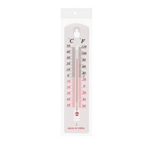 벽걸이 (플라스틱 온도계 B타입-opp비닐포장) 아날로그 실내 온도계 섭씨 화씨 막대, 1개