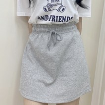 [당일출고/4계절] 꾸안꾸 편안한 미니 밴딩스커트