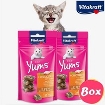 비타크래프트 캣얌 치킨 캣그라스 1박스(9개입)