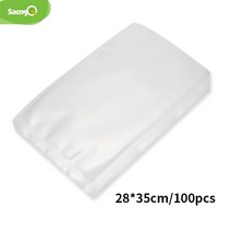 식품 진공 실러 포장 기계 식품 보관 가방 bpa-free 주방 액세서리에 대 한 100 개몫 주방 진공 가방, 28-35cm 100개