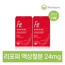[뉴트리모어] 프리미엄 액상 철분(30포) 2통(2개월) 임산부철분제 24mg 리포퍼 비헴, 상세 설명 참조, 상세 설명 참조, 상세 설명 참조