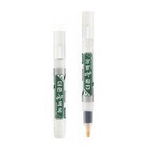 문화 더존 물백묵 펜 아크릴 유리 블랙보드 그린보드용 액체 분필 흰색 1개, 상세 참조