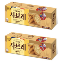 유럽정통쿠키 해태 사브레 84g 2개