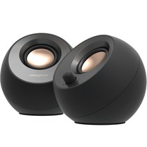 크리에이티브 PEBBLE V3 PC용 스피커, MF1700, 블랙 대표사진