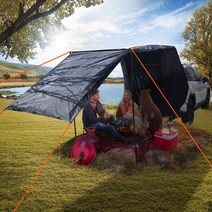 차박 텐트 도킹 텐트 루프탑텐트 블랙, KT-008+L