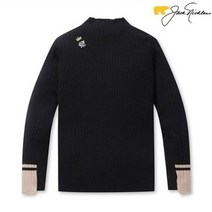 잭니클라우스 잭니클라우스 여성 골조직 터틀넥 풀오버 LWWAA21031BKX