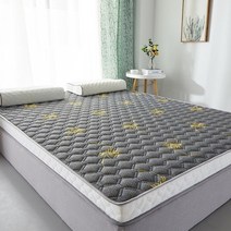 베스트 슬립 패밀리 저상 토퍼 가족 침대 매트 uvr 두꺼운 라텍스 리스 통기성 패딩, 100x200cm, 두께 8cm, 아니-5