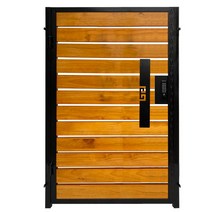 단독주택대문 입구 정원 시골집 대문 마당 주차장, 스타일 9제곱당