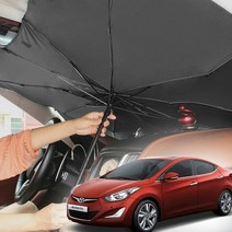 [KT알파쇼핑]더뉴아반떼MD 차량햇빛가리개 앞유리커버 차박가리개, 대형_W8CB94B