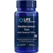 Life Extension 라이프익스텐션 시네트롤 450mg-지중해 감귤(자몽 오렌지) 과라나 추출물(60캡슐), 60캡슐, 1개