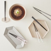 국내제작 옻칠 나무 젓가락 1벌, 05. 핑크 젓가락