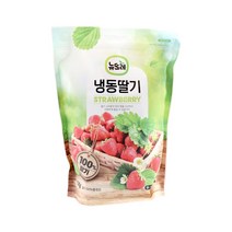 뉴뜨레 냉동딸기 1kg 딸기 100% 중국산, 단품