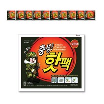 충성 핫팩 포켓형 대형 150g 50개