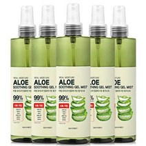 메이포레 대용량 알로에 수딩젤 미스트 250ml x5개
