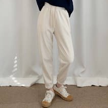 티데일리 융기모 골덴 조거 팬츠 여성용 스판 트레이닝 긴바지