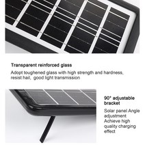 태양광발전 태양광센서등 태양광모듈 태양열충전기태양 전지 패널 충전기 USB 미니 12 와트 핸드폰 보조베, 한개옵션0