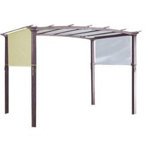 17x65 Ft 캐노피 커버 튼튼한 야외 정원 캐노피 교체 커버 천막 차양 발코니 퍼걸라 구조용 범용, 7-Only Canopy Cover