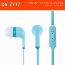 담소 Y타입 발란스코드 3.5파이 이어셋 DS 7777 블루 W844EA8, 수앤진쿠팡 본상품선택