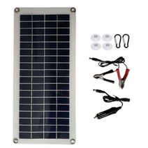 태양광패널 1000wt 세트 300w 500w 100w 소형 태양광 패널 캠핑 파워뱅크 인버터 200w 12v 1000W 태양 전지 12V 10A-60A 컨트롤러 전화 RV 자동차, 태양광 패널만