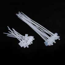 케이블타이 네일타이 마크타이 백색 100개입 200mm, 로얄몰 1