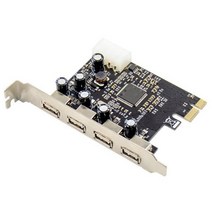 4 포트 USB 2.0 PCI-E 데스크탑 확장 카드 480Mbps 지원 USB1.1 장치 카드 Windows 7 / XP 용 MCS9990, 보여진 바와 같이, 하나