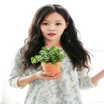 황후모 CP-108L 반수제 인모 전체가발, 단품