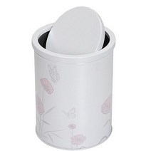 실내형 소형 휴지통(8/12/16L) 노아 / 칼라휴지통 16L (화이트/브라운/그레이), 칼라휴지통 16L (화이트)