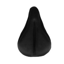 푹신한자전거안장쿠션커브 실외 실내용자전거 안장자전거 좌석 커버 부드러운 실리콘 산악 쿠션 그루브 디, 03 Straight groove